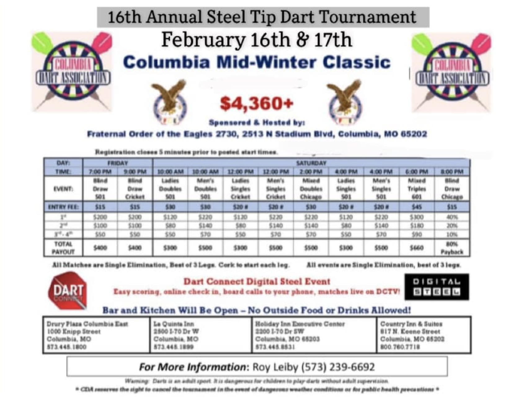 16th Annual Columbia MidWinter Classic 2024