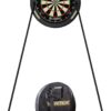 WINMAU Vertex Dart Board Stand - Portable Dartboard Mount & Stand - Includes Wall Protection from Darts and Carry Bag