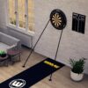 WINMAU Vertex Dart Board Stand - Portable Dartboard Mount & Stand - Includes Wall Protection from Darts and Carry Bag - Image 2