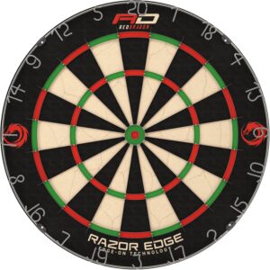RED DRAGON Razor Edge Professional Dartboard