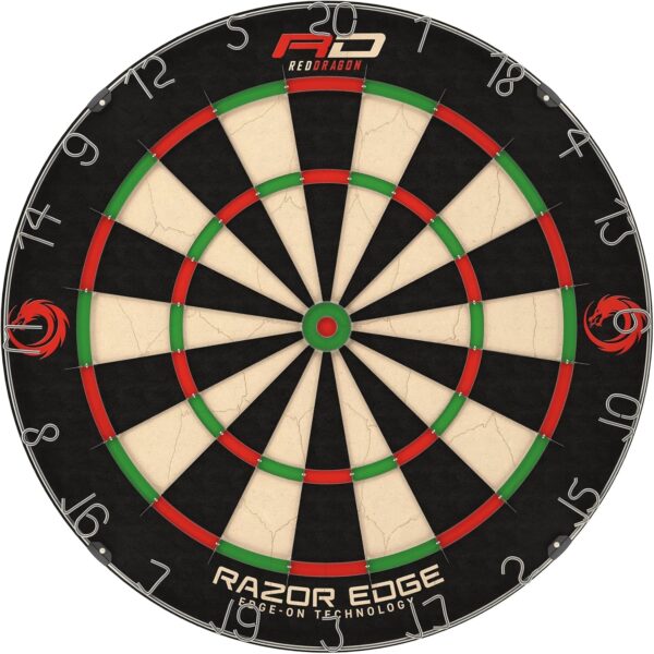RED DRAGON Razor Edge Professional Dartboard