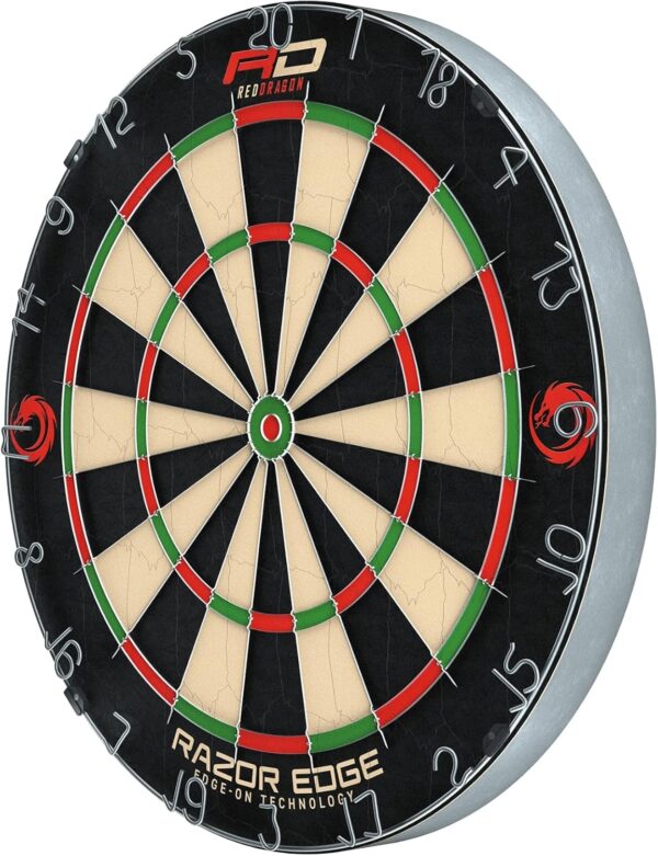 RED DRAGON Razor Edge Professional Dartboard - Image 2