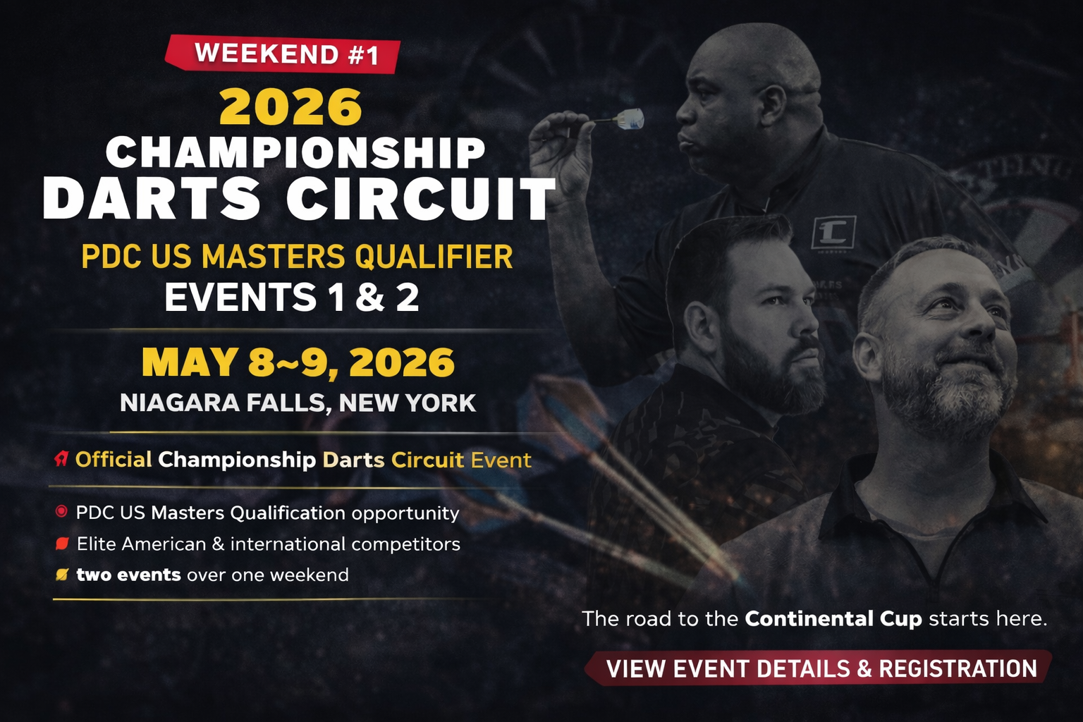 2026 Championship Darts Circuit – Weekend #1 - DartHub.net